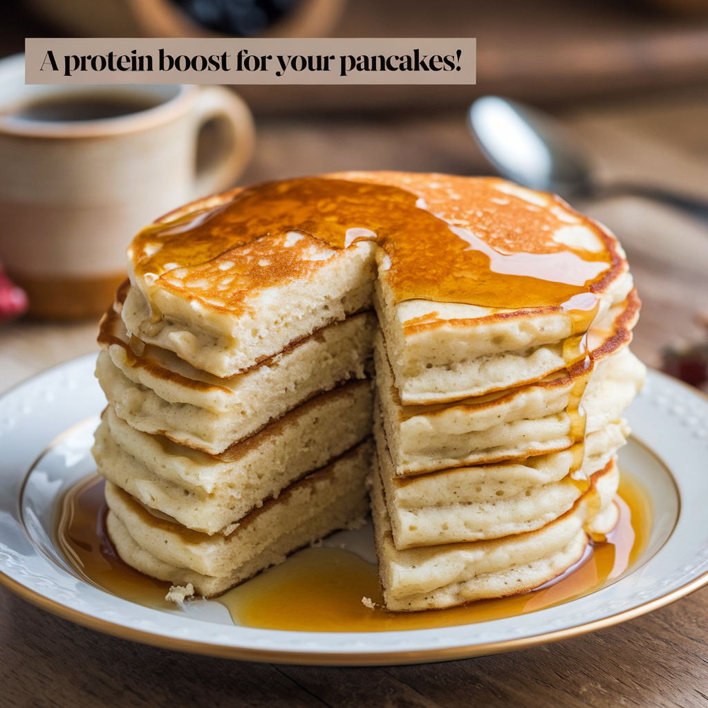 High-Protein Cottage Cheese Pancakes
