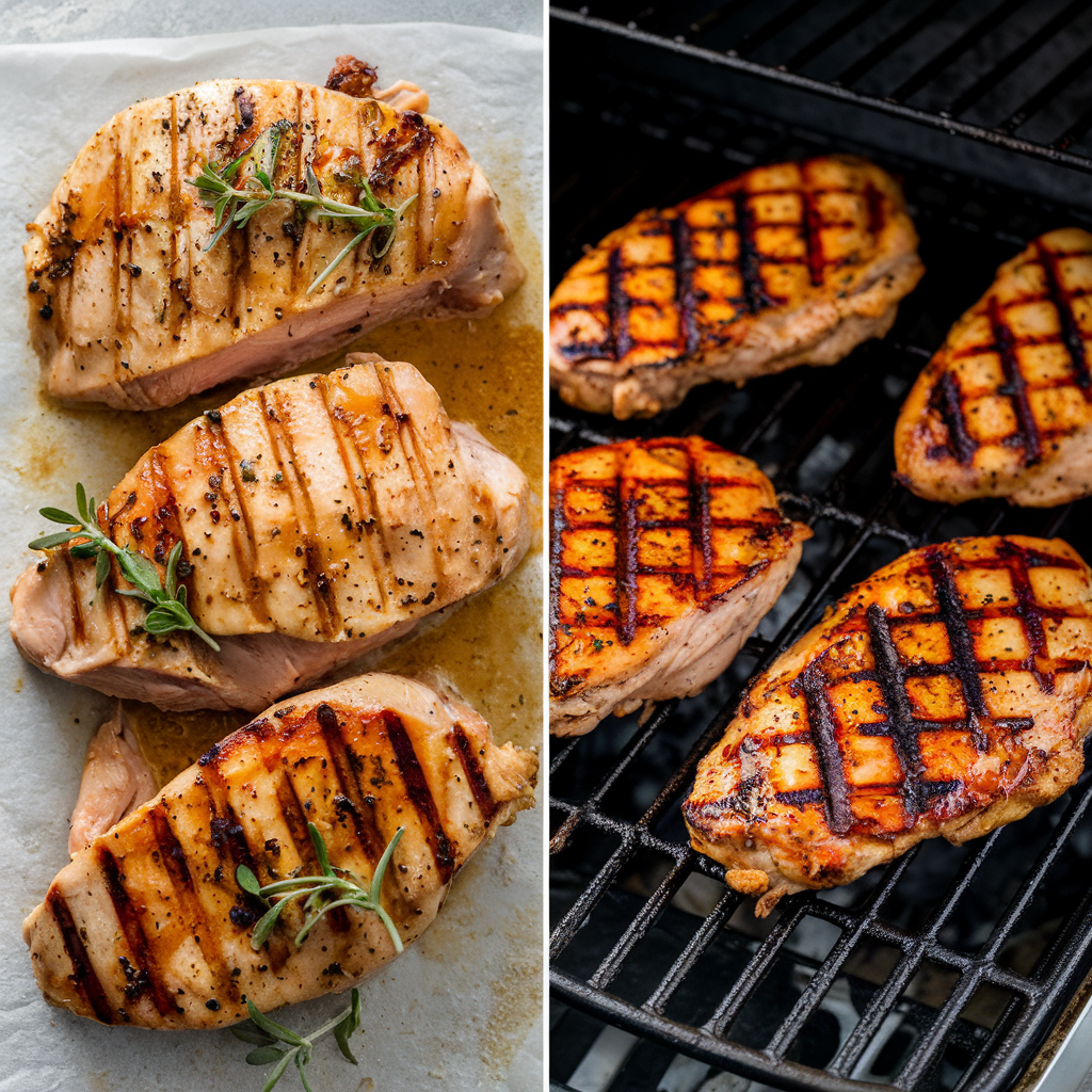 Grilling Alice Springs Chicken
