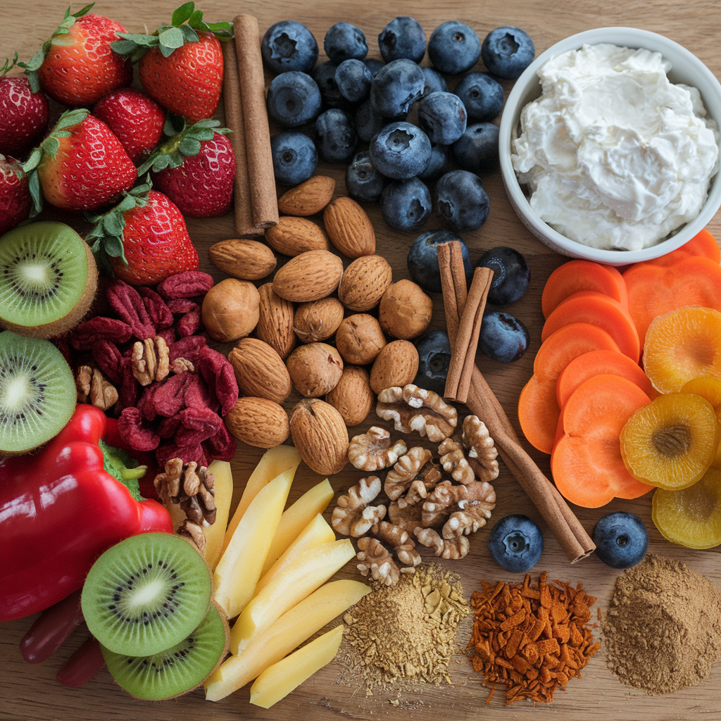 Assortment of Cottage Cheese Mix-Ins