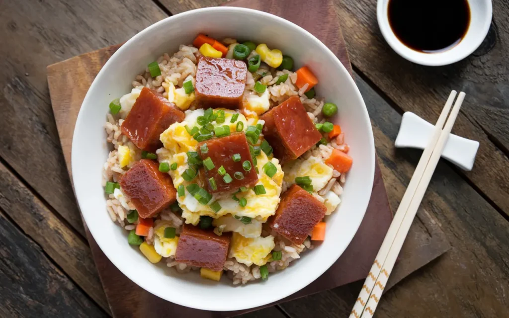 Easy Spam Fried Rice Recipe – A Quick & Delicious Meal