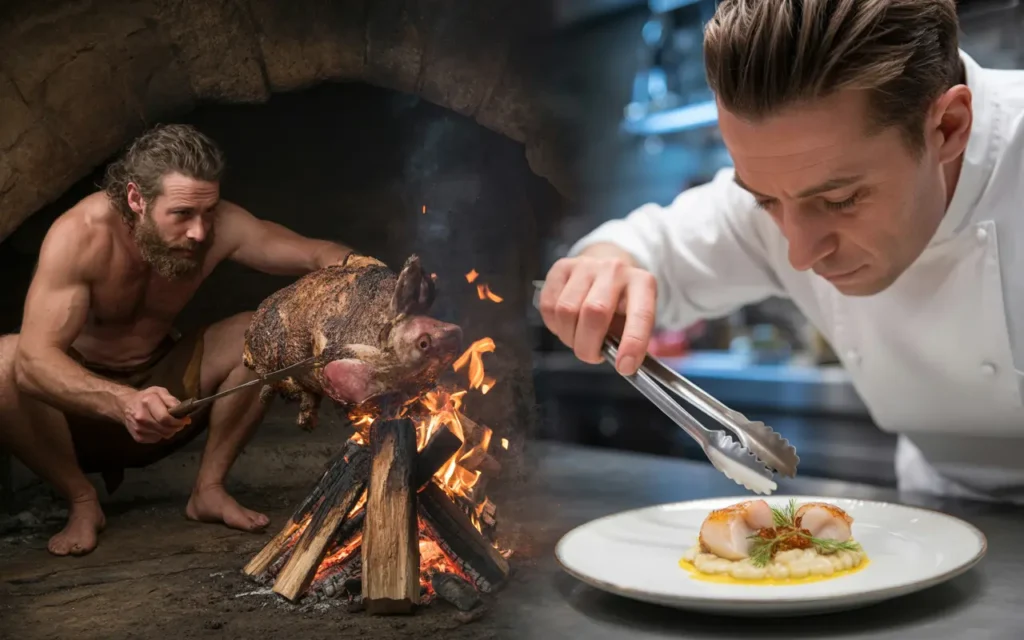 Evolution of Cooking: From Caveman Fire to Modern Chef