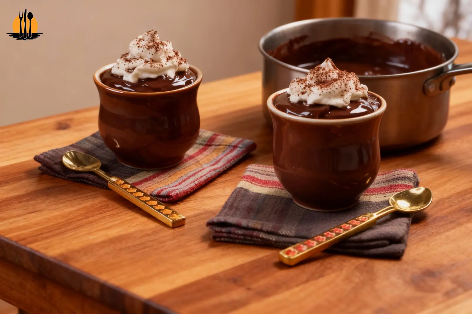 Hot Chocolate Pudding Cups