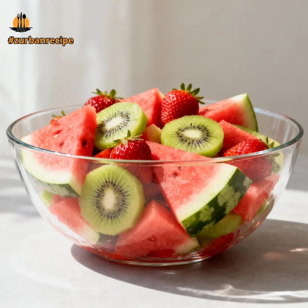 light and refreshing no-cook quick meals made with fresh fruit